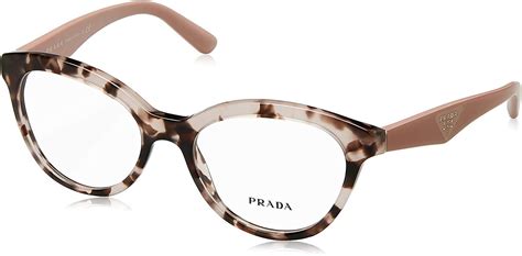 Prada TRIANGLE PR11RV Eyeglass Frames ROJ1O1 